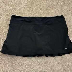 Lululemon Black Women's Tennis Skirt